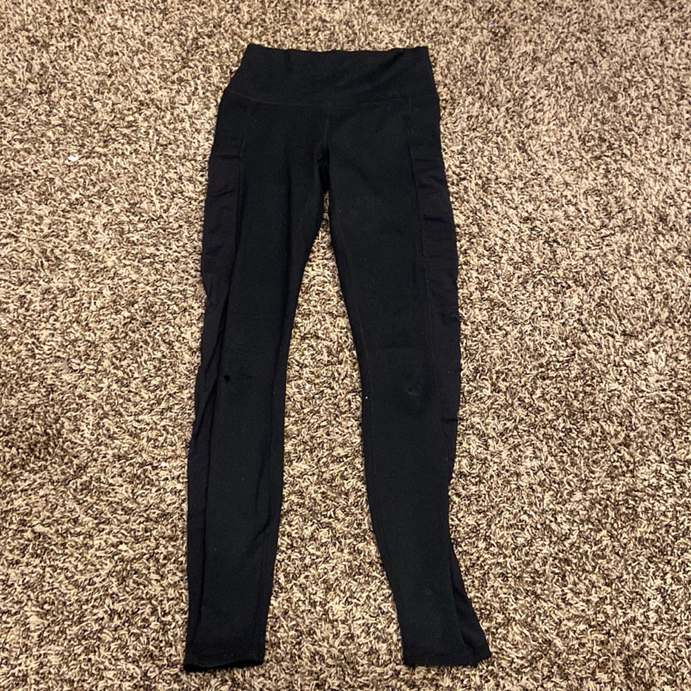 Fabletics power hold leggings black xs